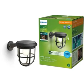 Philips Solarleuchte Kunststoff 19,2 cm inkl. Bewegungsmelder schwarz