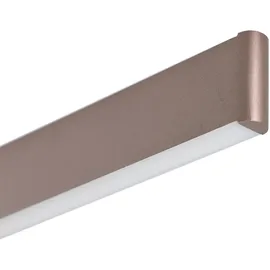 LUCANDE Mylosh 1-flg. dimmbar 110 cm Modern / Braun