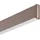 LUCANDE Mylosh 1-flg. dimmbar 110 cm Modern / Braun