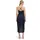 Vera Mont Abendkleid Raffung Blau 42