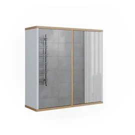 Vicco Badspiegelschrank Didi, 60 x 60 cm mit zwei Spiegeltüren