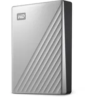 Western Digital My Passport Ultra for Mac 6 TB USB-C 3.0 Silber WDBGKC0060BSL