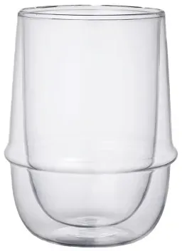 Doppelwandiges Glas Kinto KRONOS, 350 ml