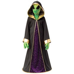 Metamorph Kostüm Grüner Alien Kostüm für Kinder, Macht Dich zum Herrscher der kleinen grünen Menschen grün 116