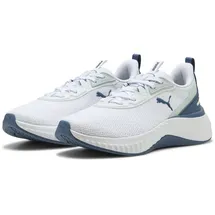 Puma Softride Sera Laufschuhe Damen Damen, Gr. 38.5, White Dark indigo sea glass Blue - 38.5 EU