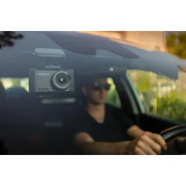 LAMAX T10 Dashcam mit GPS Blickwinkel horizontal max.=170 ° Datenanzeige im Video, G-Sensor, WDR, Schleifenaufzeichnung, Automatischer Start, GPS