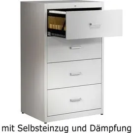 Mauser client entry Hängeregistraturschrank 80 x 60 x 135 cm grau