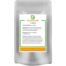 Buxtrade 500 g L-Tyrosin | Pulver | Aminosäure | Tyrosine | Nahrungsergänzungsmittel |