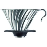 Hario V60 Metal Dripper 02 Hairline Silver