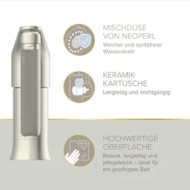 Lenz Kela Einhebelmischer Nickel