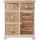 Mobili Rebecca Kommode 70 x 60 x 30 cm Braun / Weiß