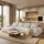 beautysofa Ecksofa BENNY Polyester U-Form 3-Sitzer Beige