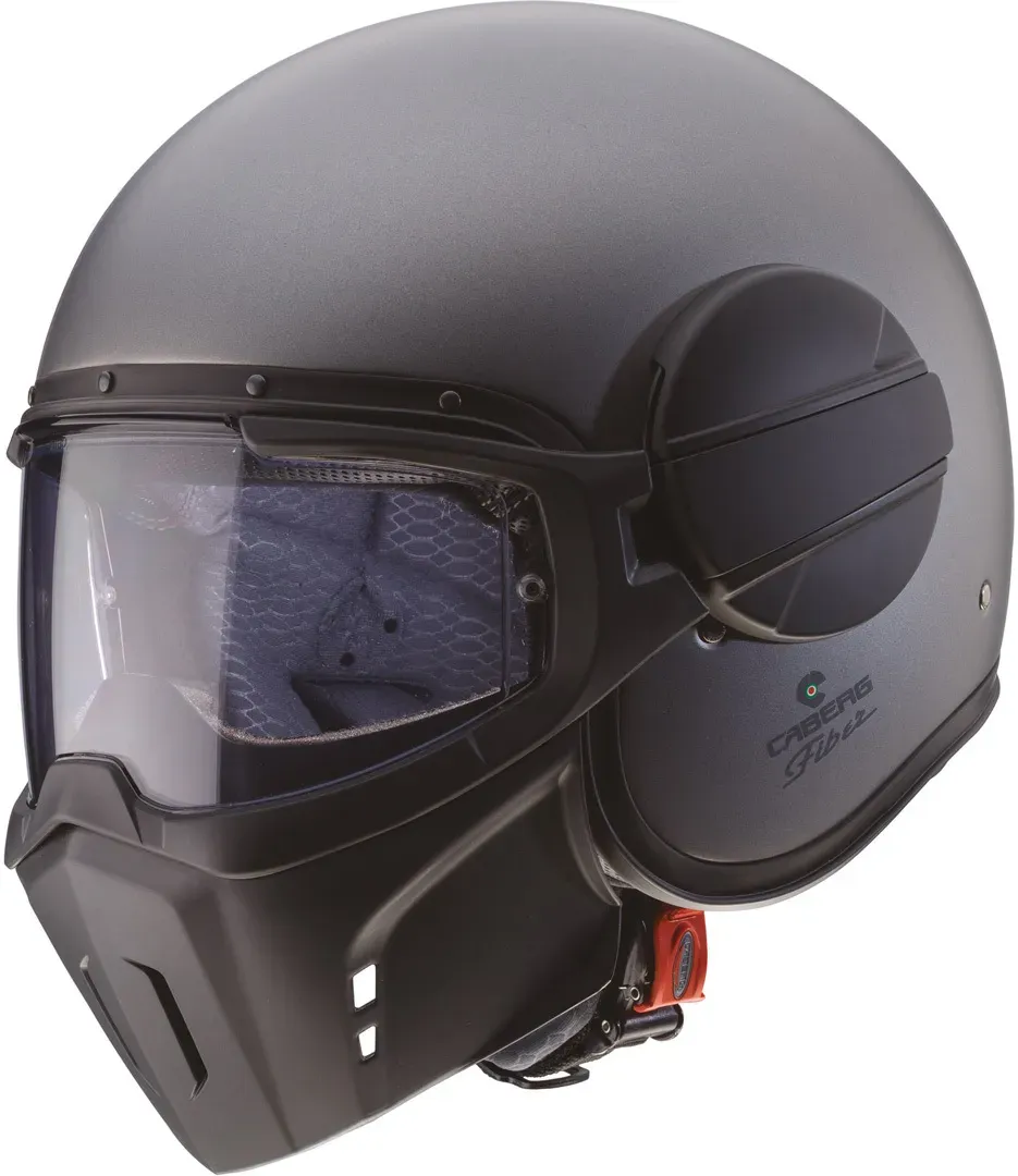 Caberg Ghost Helm, schwarz-grau, Größe S für Männer