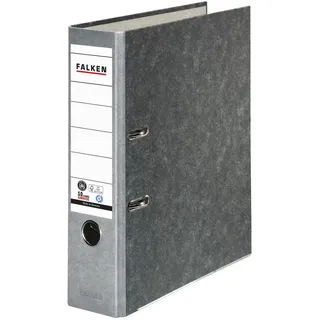 Ordner Recycling 8 cm DIN A4 grau