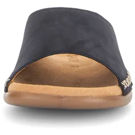 Gabor Pantolette 37 - blau, - 37