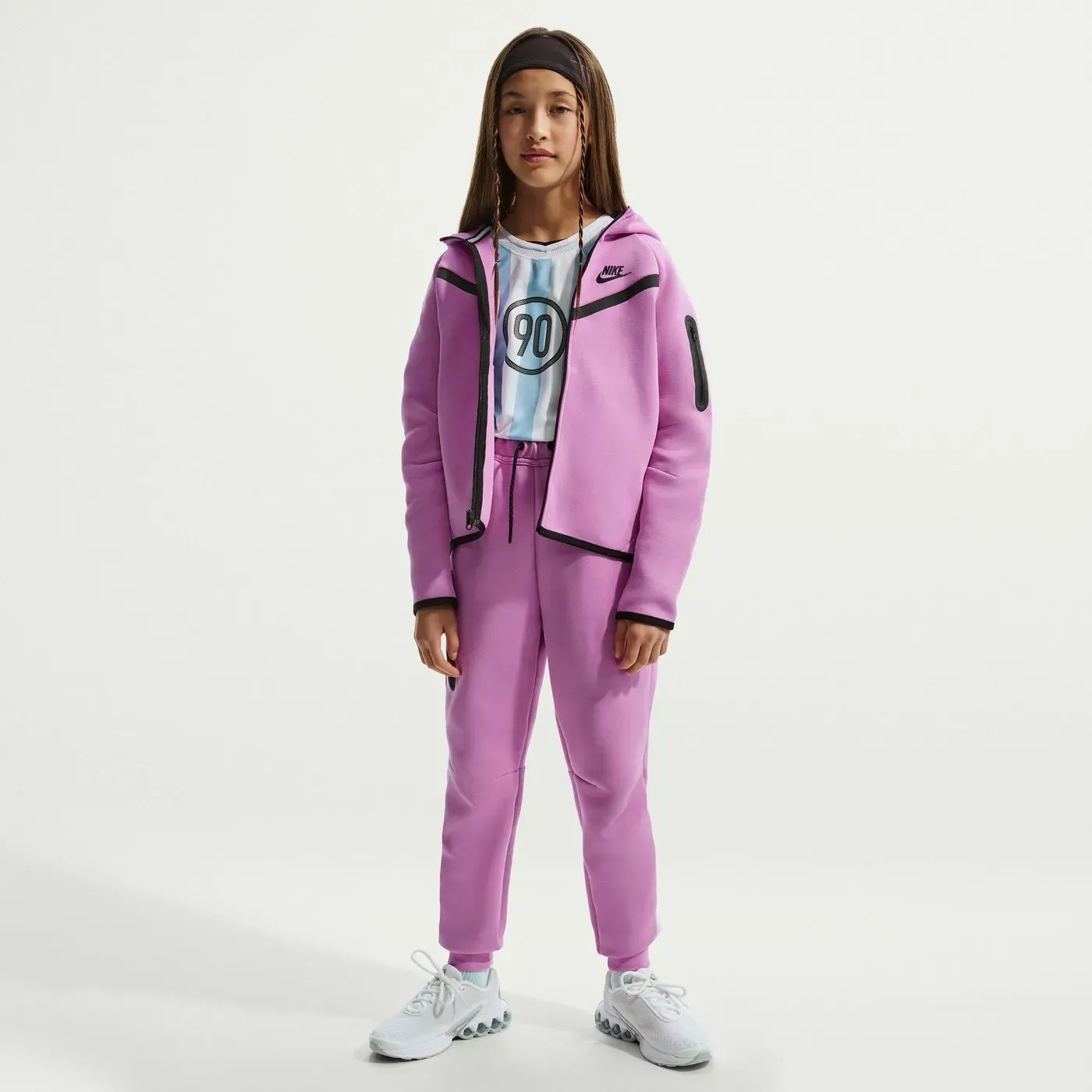 NIKE G NSW TCH FLC HD FZ LS - PD VIOTECH, VIOTECH, M