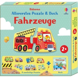 Allererstes Puzzle & Buch: Fahrzeuge