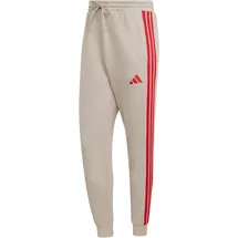 adidas Essentials 3-Streifen Fleece TC Pant KD4835 - wonder alumina/pure ruby 4XL