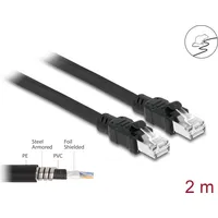DeLock Netzwerkkabel RJ45 Cat.6A F/UTP mit innerem Metallmantel 2