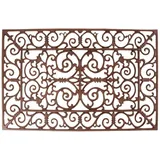 Esschert Design Schmutzfangmatte 46 x 72 cm Braun/Bronze