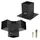 SOTech Pfostenverbinder-Set 90 x 90 mm 8 Stück