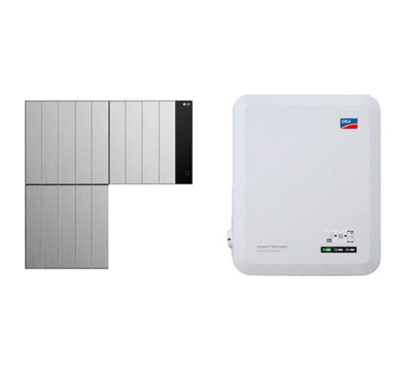 FLEX Storage 8.6 0% MwSt §12 III UstG + Sunny Tripower SE 5.0 HV-System, 8,6 kWh...