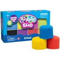 Learning Resources Playfoam Sand 8-er Spielsand Jumboset, 8-farbig sortiert zum Kneten, Formen, für Vorschüler, Kleinkinder Klassenzimmer, Geschenke für Kinder Jungen Mädchen Altersstufen 3 4 5+