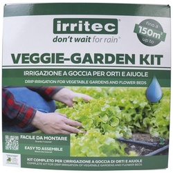Irritec Mikrobewässerungsset groß für Gemüsegarten ca. 150m2