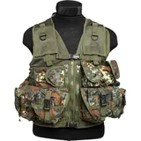 Mil-Tec US Einsatzweste Tactical flecktarn