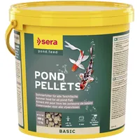 Sera Pond Pellets 3,8 L (600 g) | Sommerfutter für alle Teichfische | Teichfutter | Goldfischfutter
