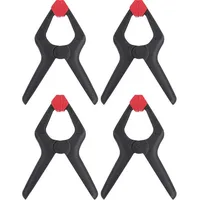 TOOLCRAFT 4er Federzwinge 40 mm 5 kg 1611470 Spann-Weite (max.):40 mm Produktabmessung, Länge: 115