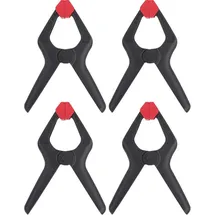 TOOLCRAFT 4er Federzwinge 40 mm 5 kg 1611470 Spann-Weite (max.):40 mm Produktabmessung, Länge: 115