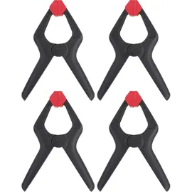 TOOLCRAFT 4er Federzwinge 40 mm 5 kg 1611470 Spann-Weite (max.):40 mm Produktabmessung, Länge: 115