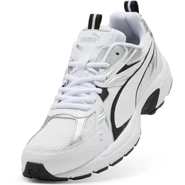 Puma Milenio Tech Weiß/Schwarz/Silber 42