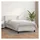 vidaXL Boxspringbett 90 x 200 cm Weiß