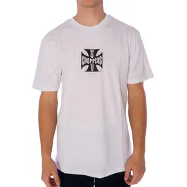West Coast Choppers Og Classic Kurzarm-t-shirt - White / Black - 3XL