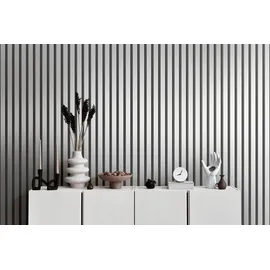 A.S. Création Tapete Wooden panel Silber | Gr.: onesize