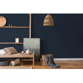 A.S. Création Metropolitan Stories II Vliestapete Uni, Textilstruktur schwarz FSC®