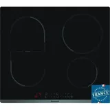 Brandt CPI6400B - Induktionskochfeld - 4 Zonen - 3600 B - L 58 x T51 cm - Glasbeschichtung - Schwarz - Rot