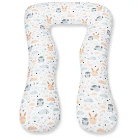 Amilian Schwangerschaftskissen 330 cm Patchwork Grau