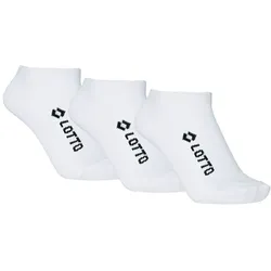Socken LOTTO, Damen, Gr. 43-46, weiß (hellweiß), Baumwollmischung, Jacquard, Socken, - für alle sportlichen Aktitivitäten