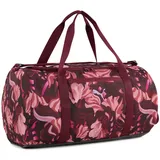 Puma at ESS Floral Ribbon Barrel Bag Poised Pink Beere