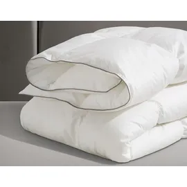 RIBECO Kunstfaserbettdecke RIBECO "Marie", weiß, B:135cm L:200cm, Bezug: 100% Baumwolle. Füllung: 100% Polyester, Bettdecken, Bettdecke 135x200 cm und weitere Größen.