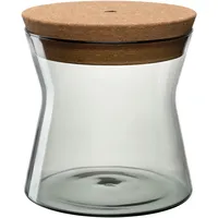 LEONARDO Vorratsglas Forma X, (DH 15.50x16 cm, hitzebeständig, mikrowellengeeignet,