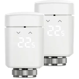 EVE SYSTEMS Heizkörperthermostat Thermo (Matter) 2er Pack