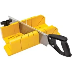 Stanley Gehrungslade PVC 300mm, mit Säge