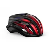 MET-Helmets MET Trenta 3K Carbon Mips Helm - Glossy Iridescent Red - S