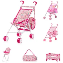 Chipolino Trixy Puppenbuggy Pink