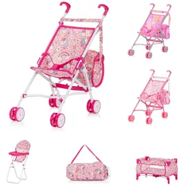 Chipolino Trixy Puppenbuggy Pink