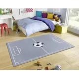 HANSE HOME Kinderteppich, Spielteppich, Spielunterlage, Fußball, Kinderzimmer, Spielzimmer - 200x290cm, Mouse